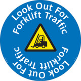 Look Out For Forklift Floor Marker (FM159-)