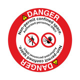 Danger/Non-Permit Floor Marker (FM171-)