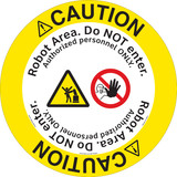 Caution/Robot Operating Area Floor Marker (FM191-)