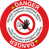 DANGER/Permit-required confined space (FM204-)