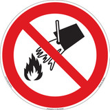 Do Not Extinguish with Water (FIS6160-)