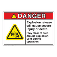 Explosion & Pressure Labels