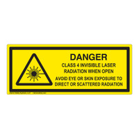 Laser Hazard Labels