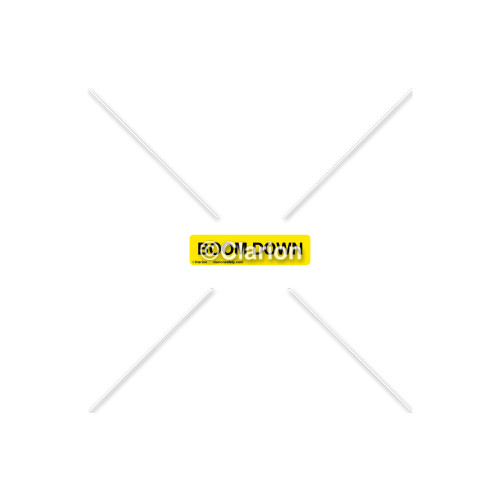Boom Down Label (8312-05HP-1)