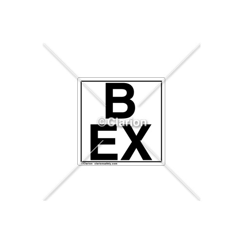 B EX Label (C8021-07)