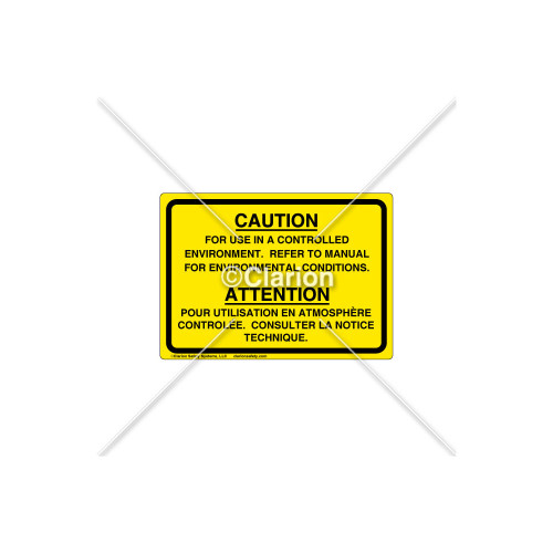 Caution/For Use In Label (8063-03)
