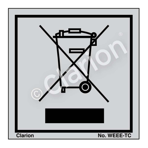 No Waste Label (WEEE-TC)