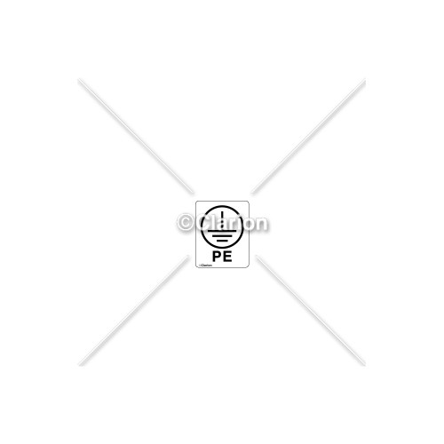 Protective Earth Ground Label (C3139-01)