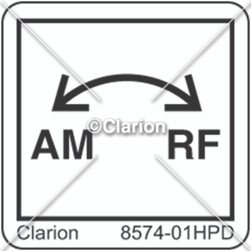 AM RF Label (8574-01HPD)