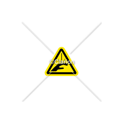 Sharp Point Safety Label (IS1230-PD)