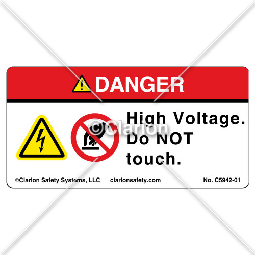 Danger/High Voltage (C5942-01)
