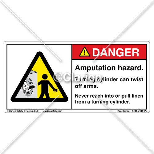 Danger/Amputation Hazard (H5141-UGDHPJ)