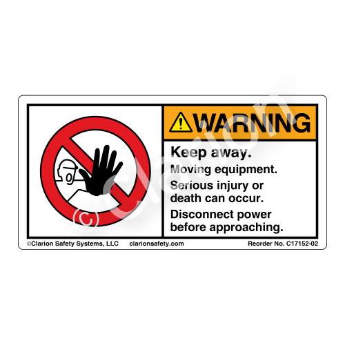 Warning/Keep Away (C17152-02)