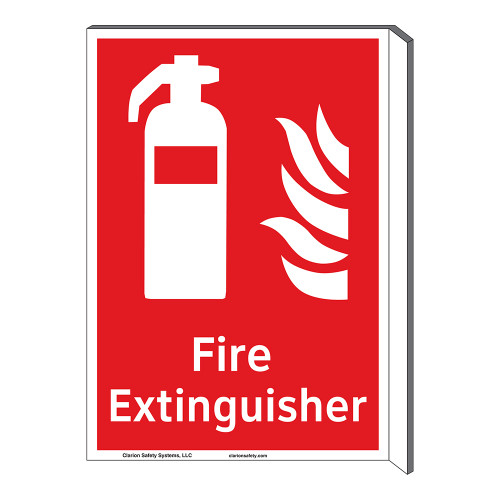 Fire Extinguisher Sign (F1001F-)