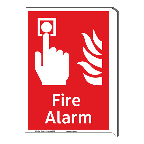 Fire Alarm Sign (F1006F-)