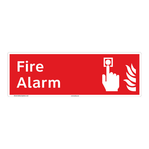 Fire Alarm Sign (F1009)