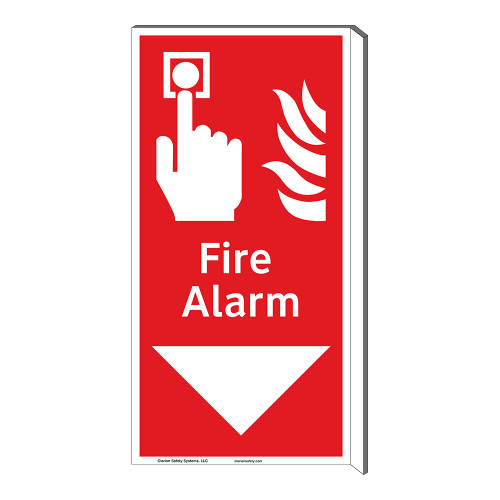 Fire Alarm Sign (F1010F-)