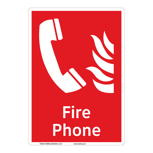 Fire Phone Sign (F1011-)