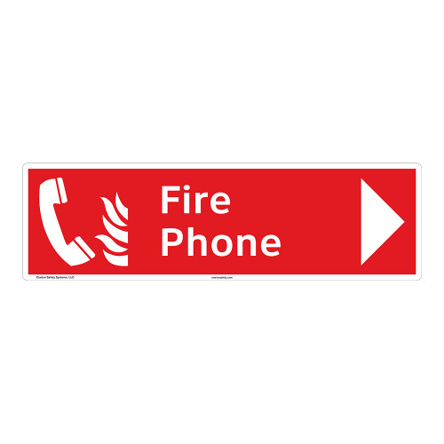 Fire Phone Sign (F1012-)