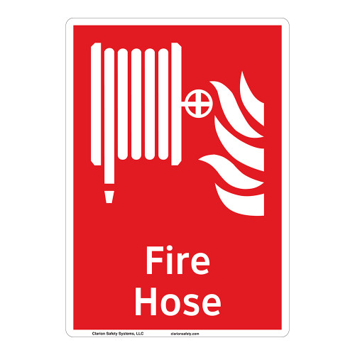Fire Hose Sign (F1016-)