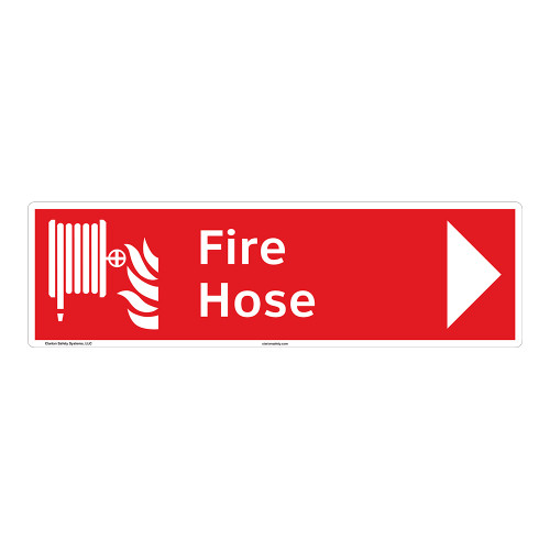 Fire Hose Sign (F1017-)