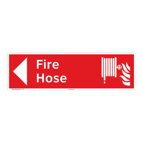 Fire Hose Sign (F1018-)