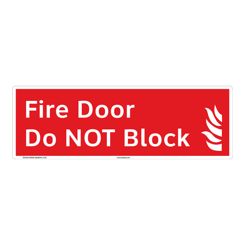 Fire Door Sign (F1023-)