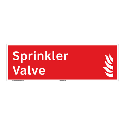 Sprinkler Valve Sign (F1032-)