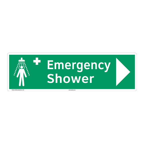 Emergency Shower Sign (F1039-)