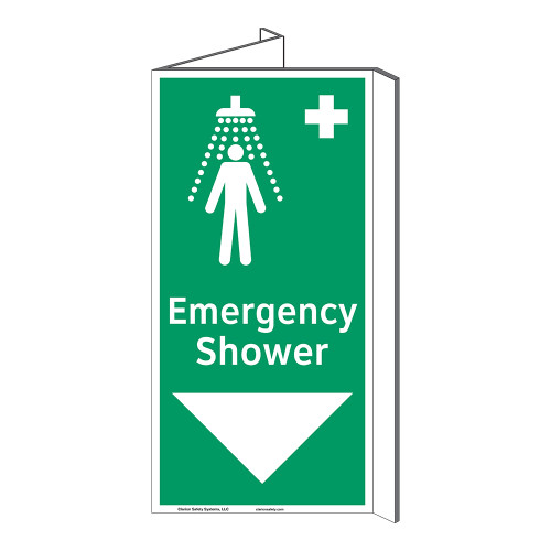 Emergency Shower Sign (F1042P-)