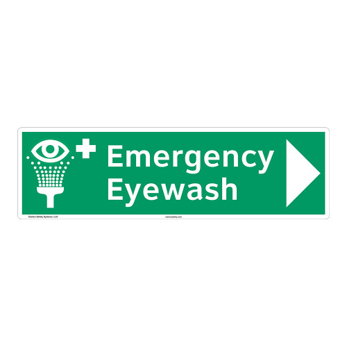 Emergency Eyewash Sign (F1049-)