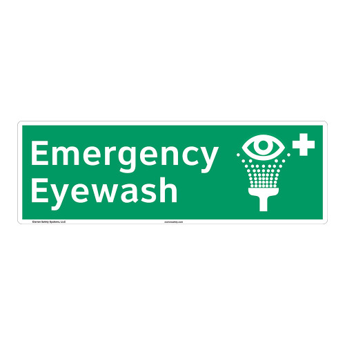 Emergency Eyewash Sign (F1051)