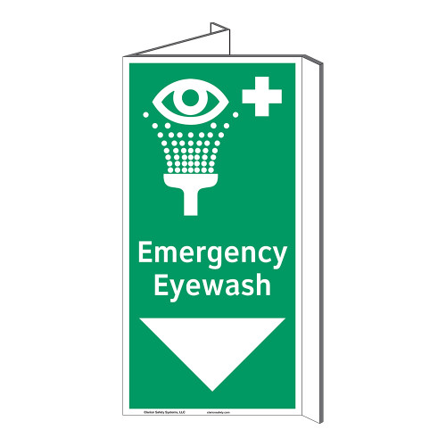 Emergency Eyewash Sign (F1052P-)