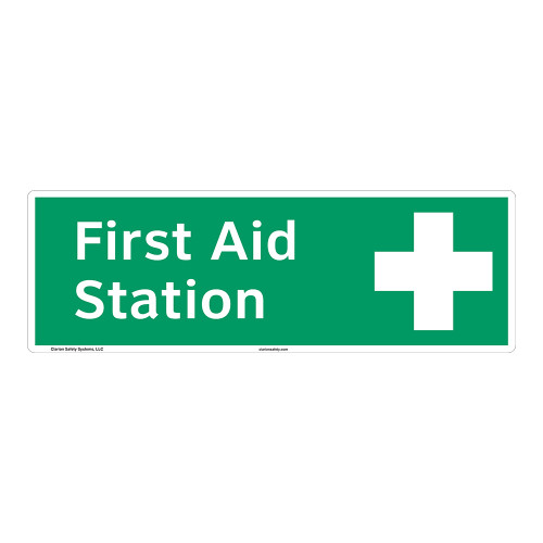 First Aid Station Sign (F1056)