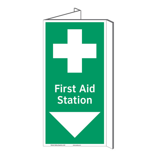 First Aid Station Sign (F1057P-)