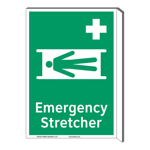 Emergency Stretcher Sign (F1063F-)