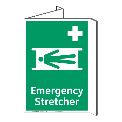 Emergency Stretcher Sign (F1063P-)