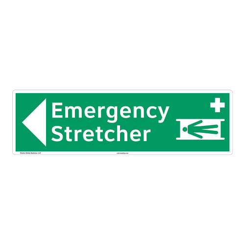 Emergency Stretcher Sign (F1065-)