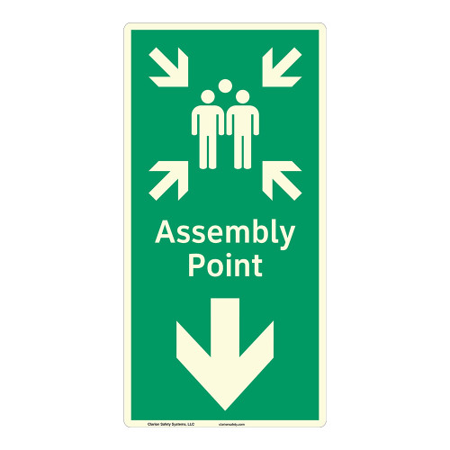 Assembly Point Sign (F1091-)