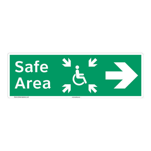 Safe Area Sign (F1093-)