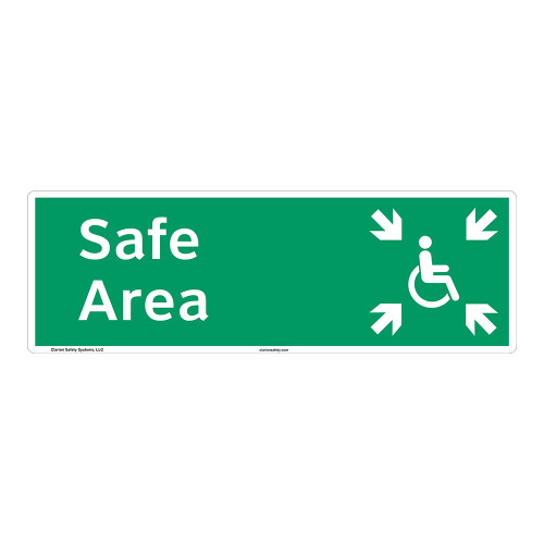 Safe Area Sign (F1096-)