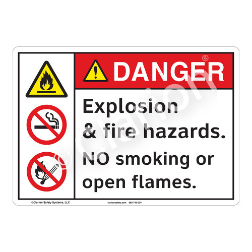 Danger/Explosion Sign (F1158-)