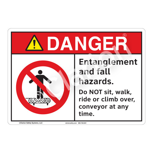 Danger Entanglement Sign (F1223-)