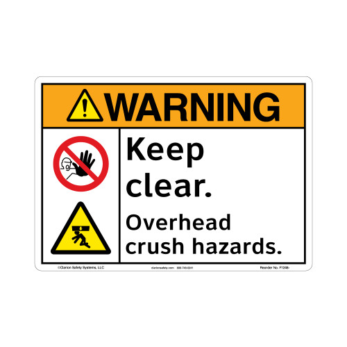 Warning/Keep Clear Sign (F1248-)