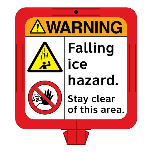 Warning/Falling Ice Sign (F1280-)