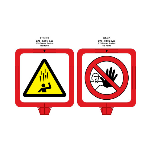 Falling Ice/Stay Clear Sign (F1282-)