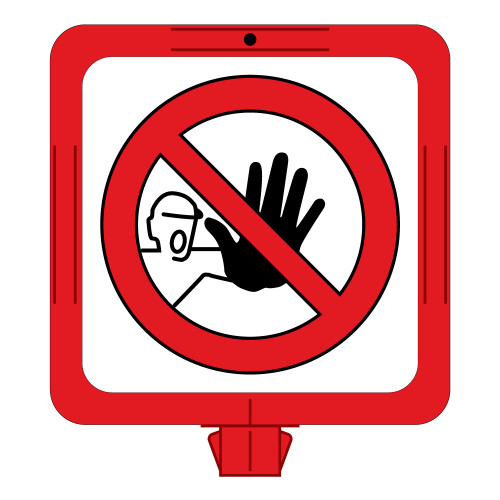 Stay Clear Sign (F1283-)