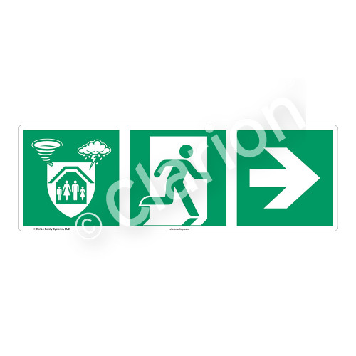 Storm Shelter Sign (F1305-)