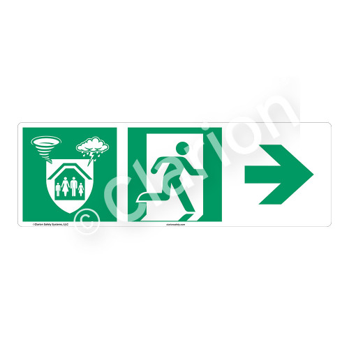 Storm Shelter Sign (F1306-)