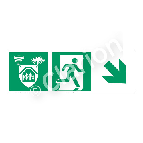 Storm Shelter Sign (F1308-)